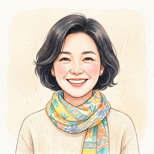 1~6기 수료생을 그린 수채화 초상