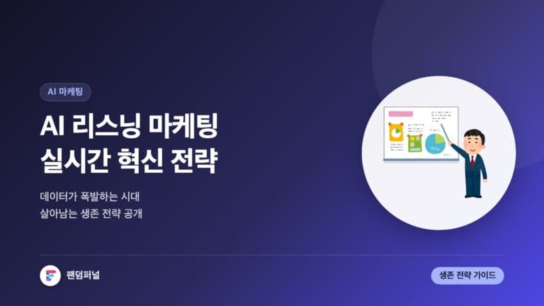 AI 리스닝 마케팅 실시간 혁신: 데이터 폭발 시대 생존 전략 — 대표 이미지