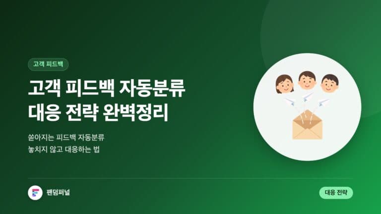 고객 피드백 자동 분류 대응 전략: 완벽 가이드 — 대표 이미지