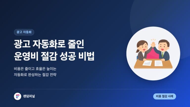 광고 자동화 운영비 절감 성공 비법: 광고 자동화로 인한 운영 비용 절감 사례 — 대표 이미지