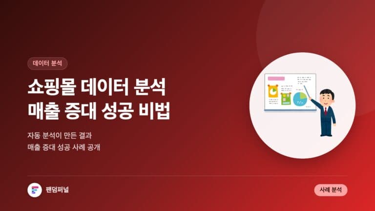 쇼핑몰 데이터 자동 분석 성공 비법 | 매출 증대 사례 완벽 분석 — 대표 이미지