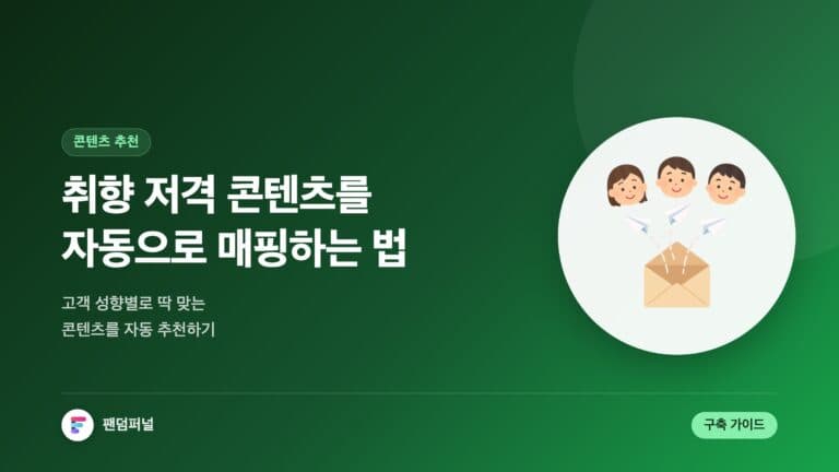 취향저격 콘텐츠 자동 매핑 비법: 고객 성향별 추천 콘텐츠 자동 매핑 완벽 가이드 — 대표 이미지