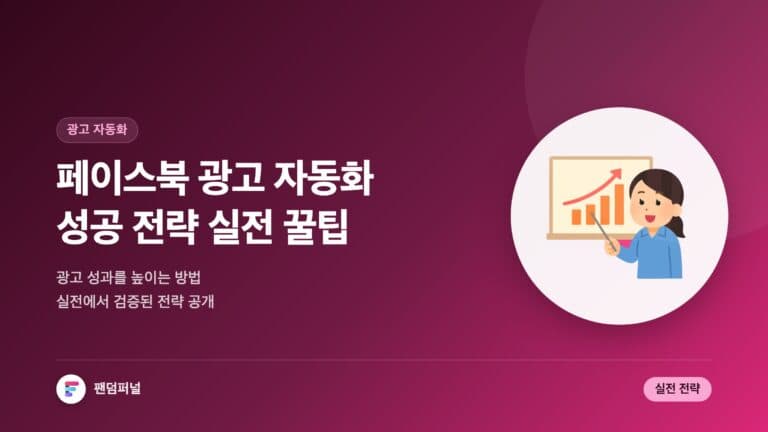 페이스북 광고 자동화: 실전 꿀팁 - 성공적인 광고 전략 — 대표 이미지